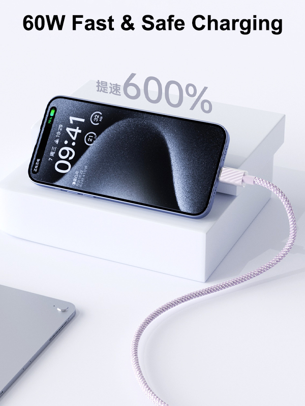3A PD 60W  USB C to USB C Cable Fast ChargingUSB C Cable 
