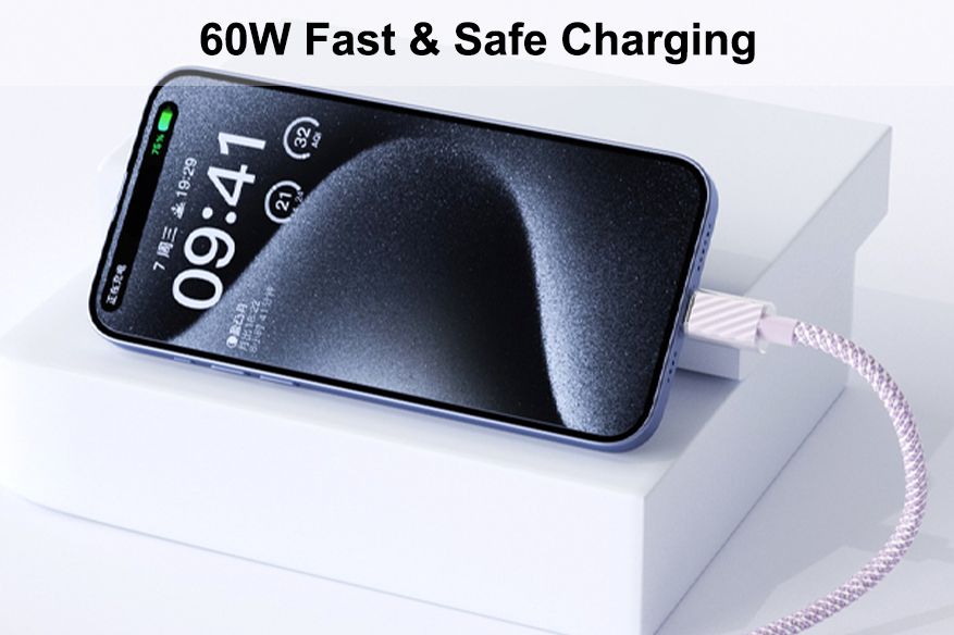 60W USB C to USB C Cable