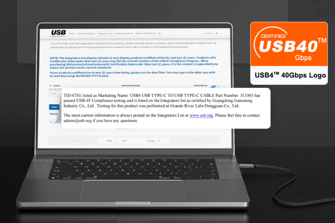 USB Cord Certifications