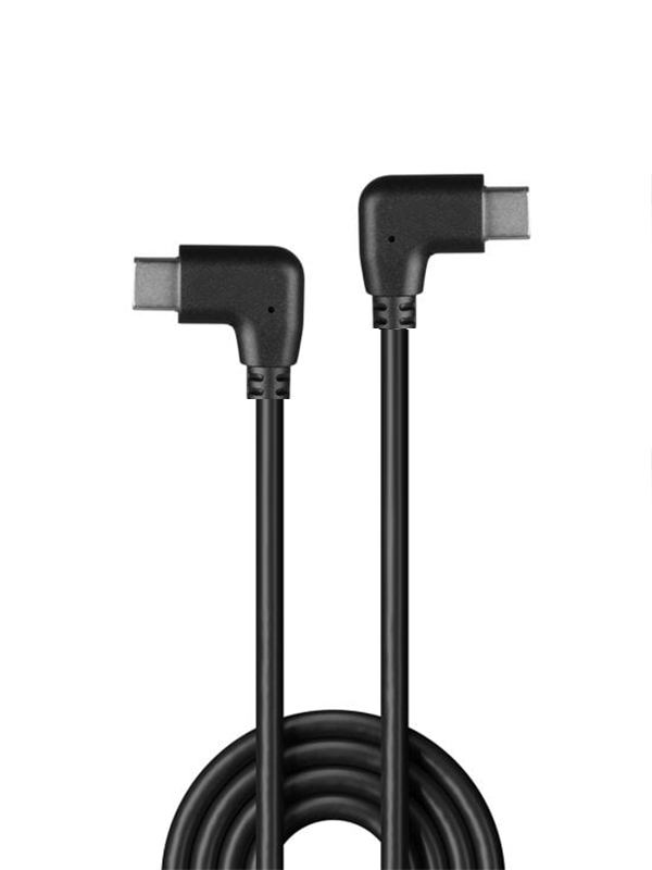  Right Angle Type-C to Type-C VR Data Cable for Oculus Quest 1/ Quest 2 Link VR Headset 