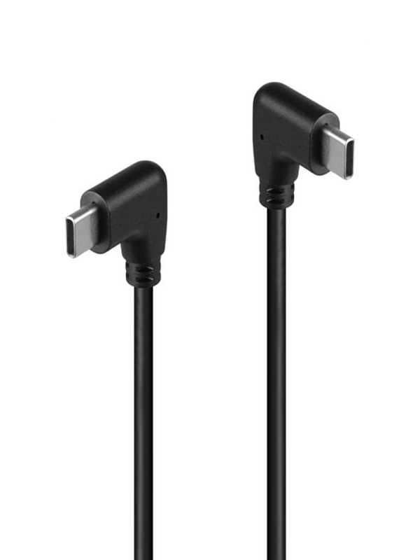  Right Angle Type-C to Type-C VR Data Cable for Oculus Quest 1/ Quest 2 Link VR Headset 