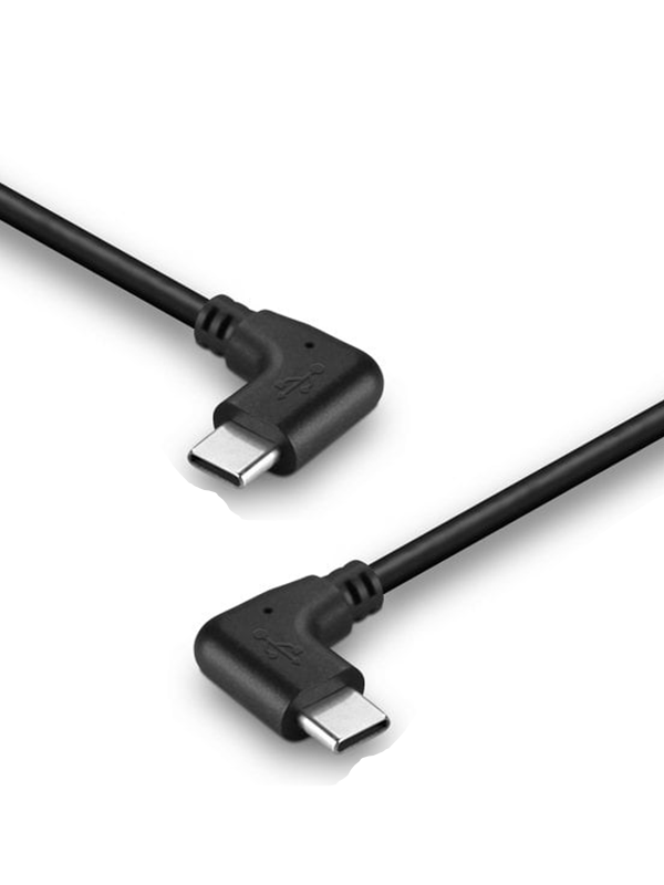  Right Angle Type-C to Type-C VR Data Cable for Oculus Quest 1/ Quest 2 Link VR Headset 