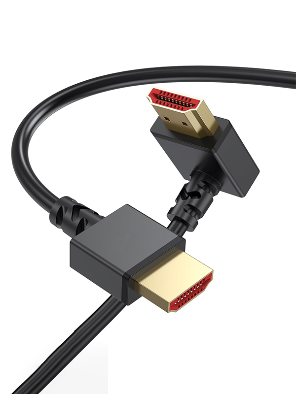 8K Right Angle Ultra High Speed HDMI Cable  90 Degree HDMI 2.1 Cable 