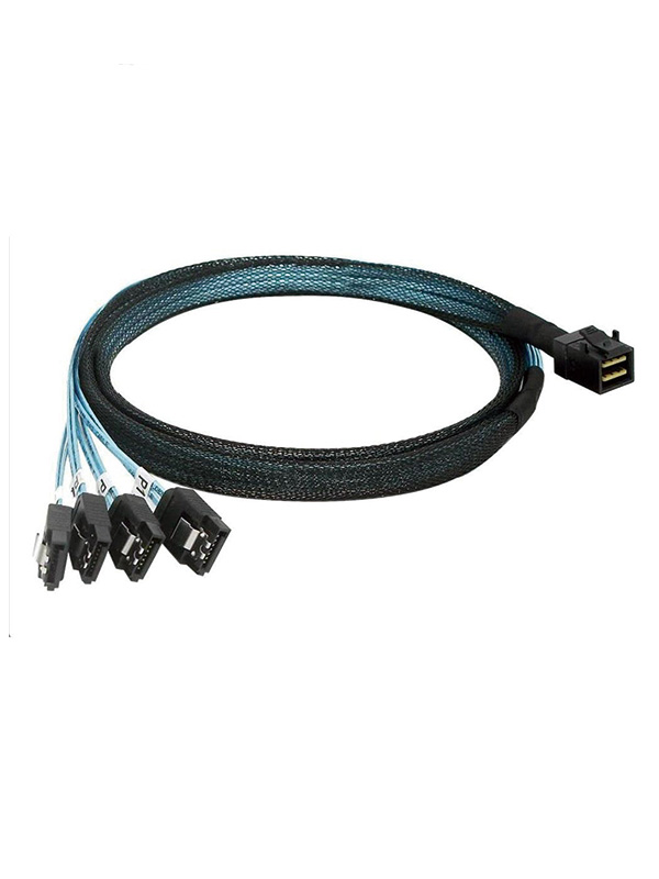 SFF8643 Mini-SAS to SATA Forward Breakout Cable 