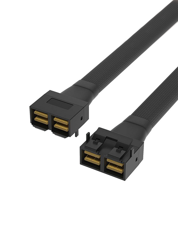 HD Mini SAS SFF-8643 8i to SFF-8643 8i Internal Server High-Speed Cable 