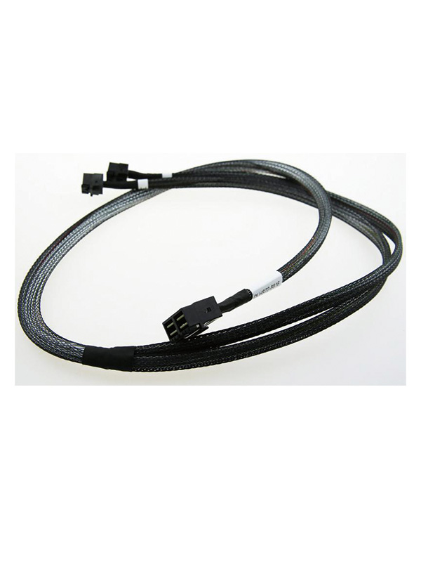 HD Mini SAS SFF-8643 8i to 2x SFF-8643 4i Cable 