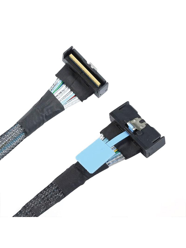 SAS MCIO SFF-8654 8I 5.0 74P PCIE To MCIO SFF-8654 connection cable 