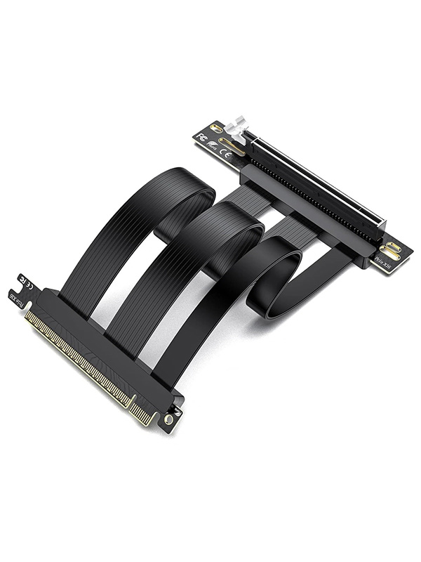 Pcie 5.0 16x Shielded Extreme High Speed Riser Cable For Gpu_复制 