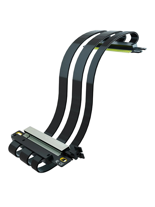 Pcie 5.0 16x Shielded Extreme High Speed Riser Cable For Gpu_复制 