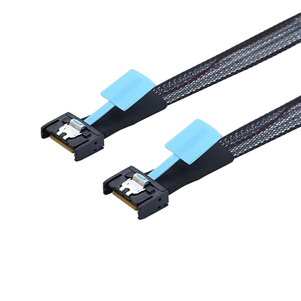 PCI-E 5.0 MCIO 4i  to MCIO 4i Server Cable    
