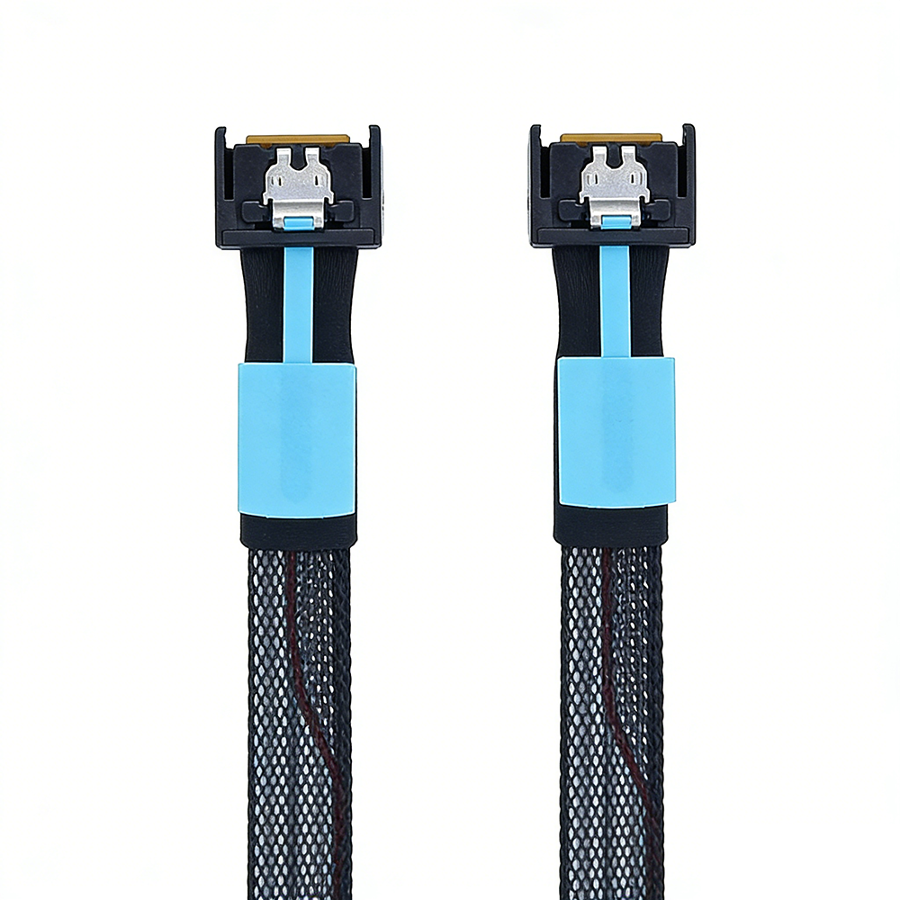 PCI-E 5.0 MCIO 4i  to MCIO 4i Server Cable    