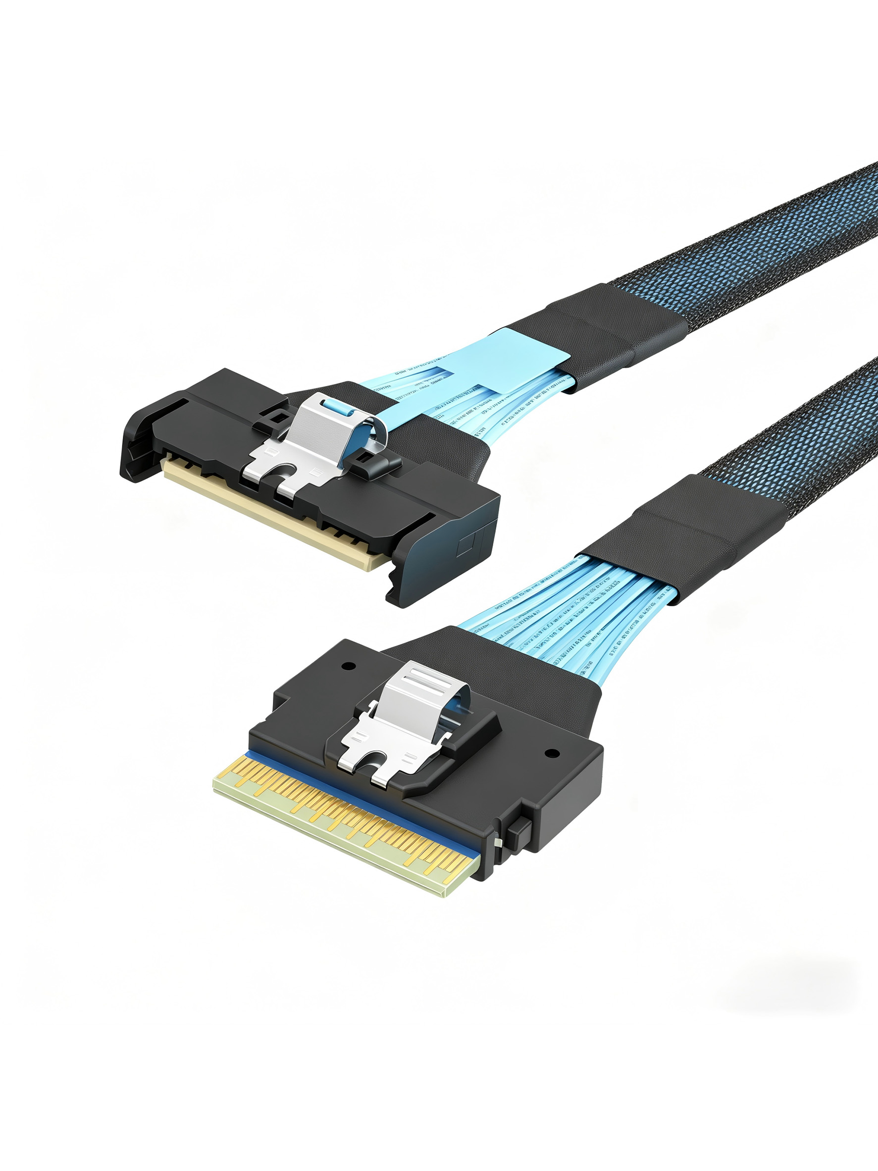 PCIE 5.0 MCIO8X to SlimSAS 8X Cable 