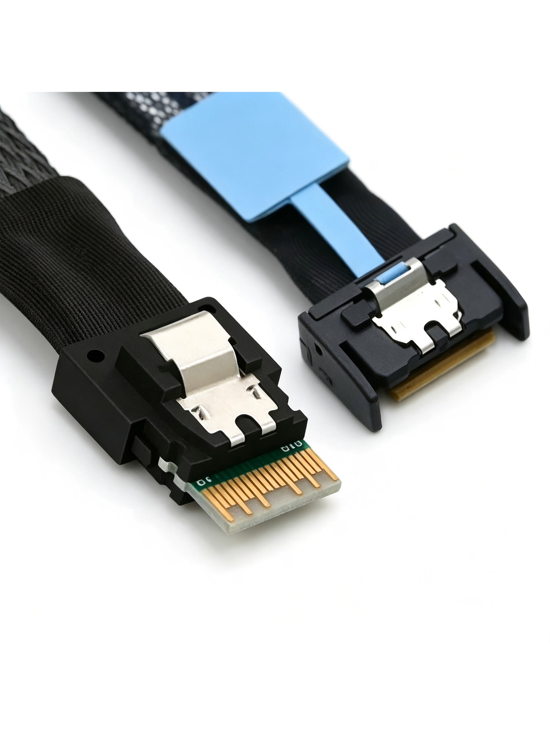 MCIO PCI-E 4i 38Pin Male to SFF-8654 Slimline 4X Cable