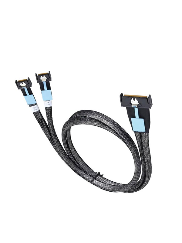 PCIe Gen5.0 MCIO 8X TO 2x MCIO 4X Cable