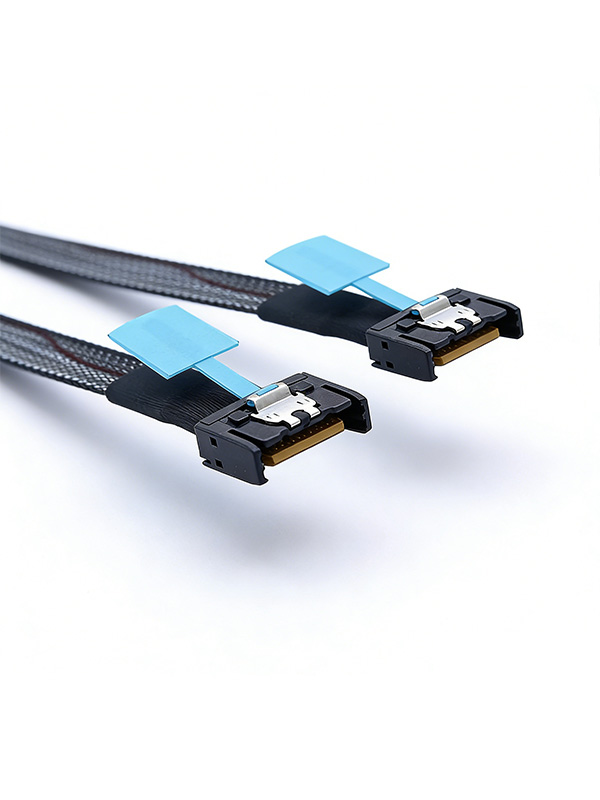 PCI-E 5.0 MCIO 4i to MCIO 4i Server Cable