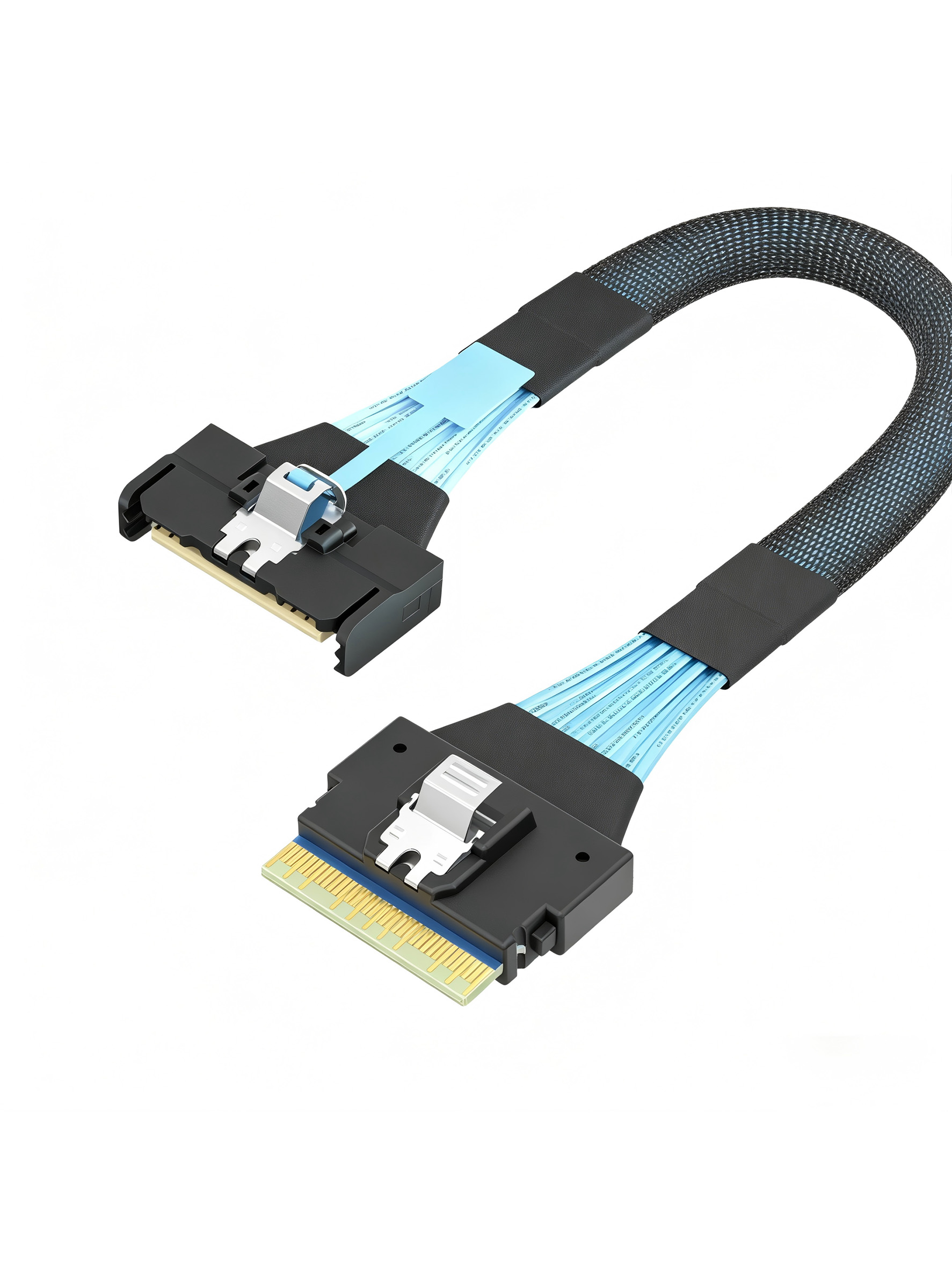 PCIE 5.0 MCIO8X to SlimSAS 8X Cable 