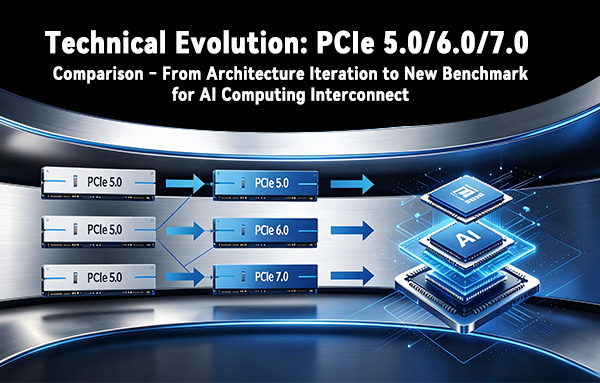 Technical Evolution: PCIe 5.0/6.0/7.0 Comparison – From Architecture Iteration to New Benchmark for AI Computing Interconnect.