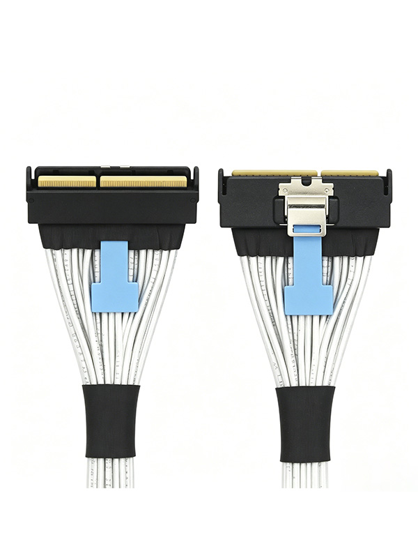 MCIO 16X 124Pin Male to Male Cable PCIe 5.0 For Servers GPUs 