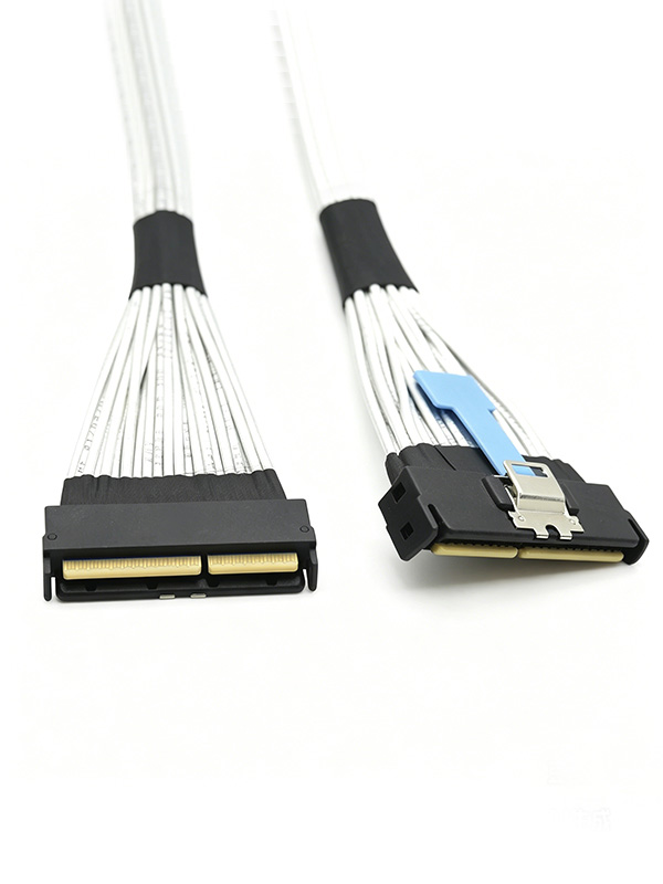 MCIO 16X 124Pin Male to Male Cable PCIe 5.0 For Servers GPUs 