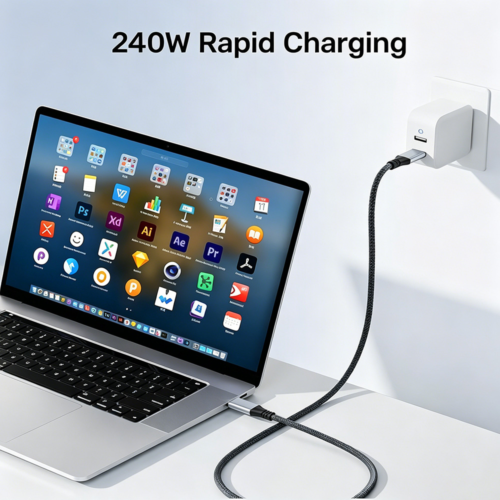 40Gbps USB4 TYPE-C Cable 240W 8K 60Hz  
