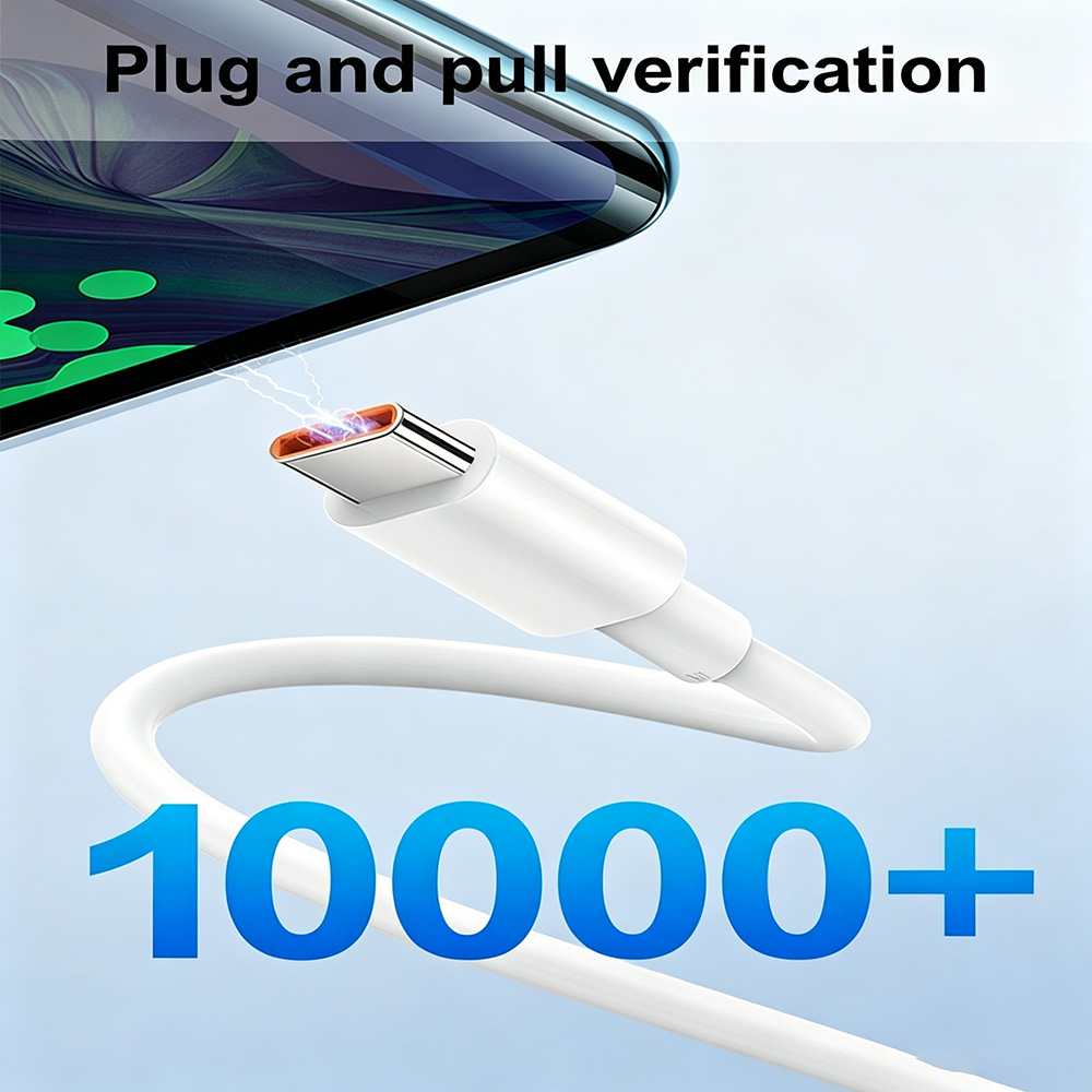 6A USB to USB C Charging Cable 