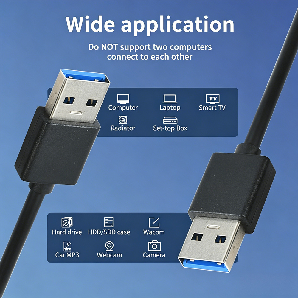  5Gbps USB3.0 A  Extension Cable 