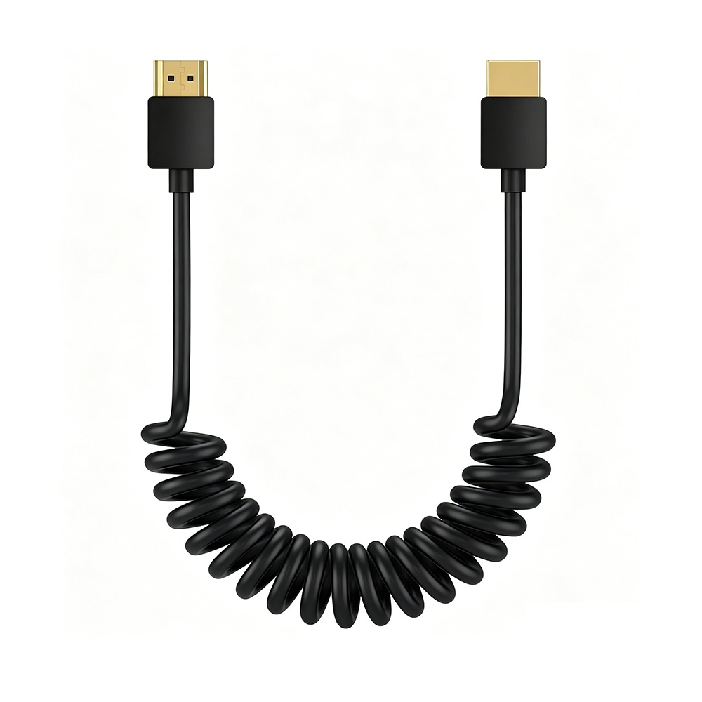 8K 60Hz HDMI 2.1 ultra-thin soft short spring Cable 