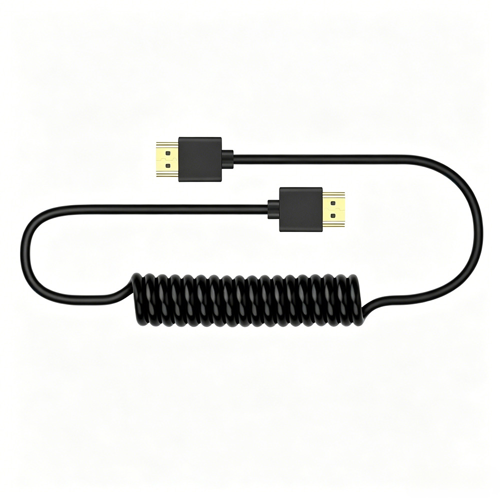 8K 60Hz HDMI 2.1 ultra-thin soft short spring Cable 
