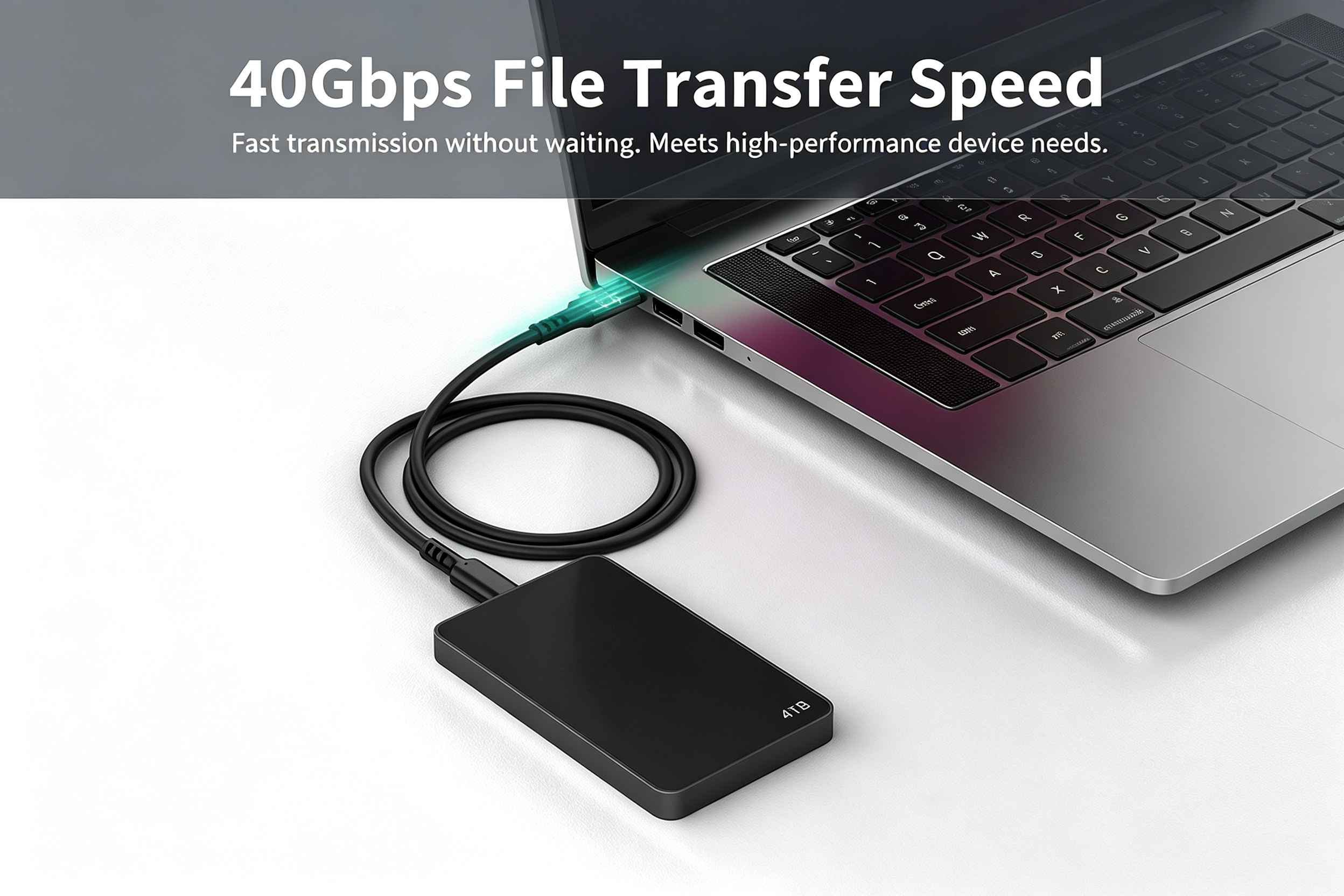 40Gbps Data Transfer&8K@60Hz