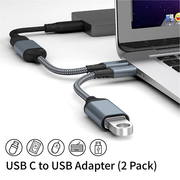 USB C To 3.0 Male To Female OTG Cable Adapter