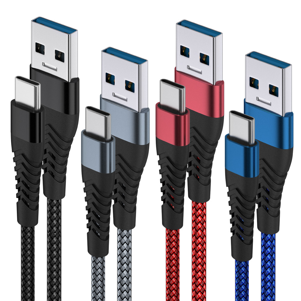 3A Usb To C Micro Lightning Fast Charging  Cable