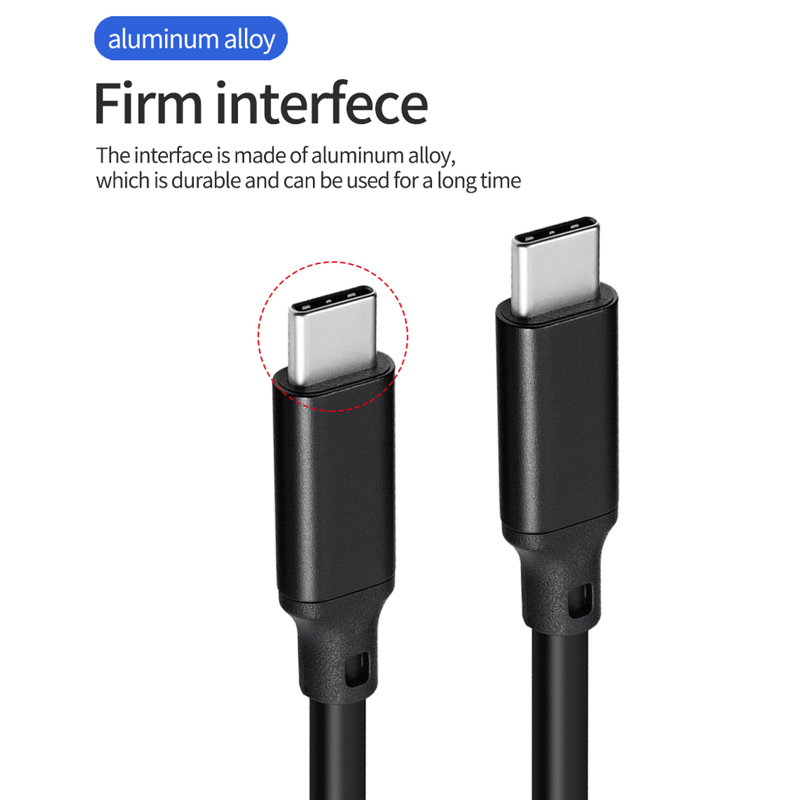 10Gbps USB3.2 Gen2 USB3.1 C To C Cable 5A 