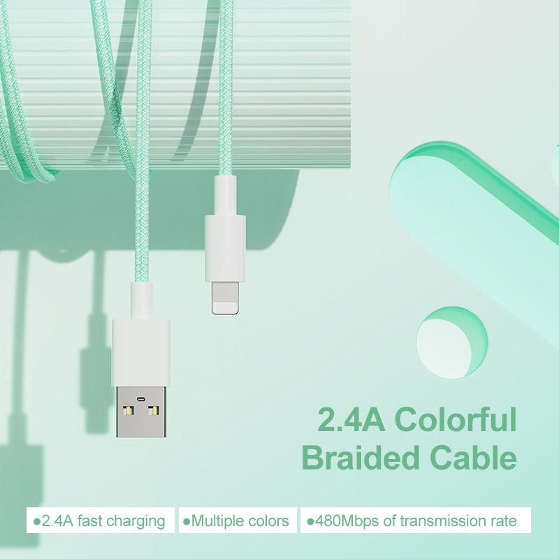 2.4A Iphone Data Cable