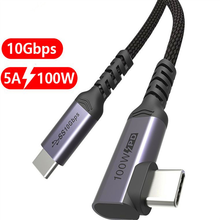 100W USB C To C 3.1 USB C Display Cable