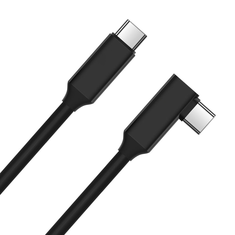 USB-C To USB-C 90 Degree Angle VR Cable