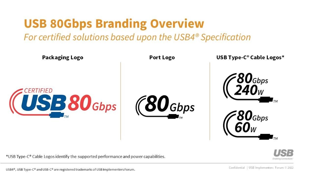 Usb-if announces new USB4 2.0 specification to achieve USB 80GBps performance
